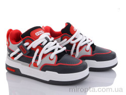 Кросівки 149-33 black-red р: 36-41, в упаковці: 8 пар, купити тільки гуртом