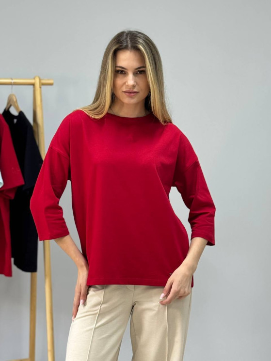 Лонгслів жіночий, кулір, м. 181 (р: M, L, XL, XXL) №711548 - Umon GOL1454 м. 181