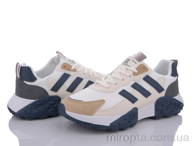 Кросівки 182-23 beige р: 40-44, в упаковці: 8 пар, купити тільки гуртом - 916084