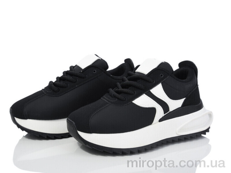 Кросівки 136-36-4 black-white р: 36-41, в упаковці: 8 пар, купити тільки гуртом - 974369
