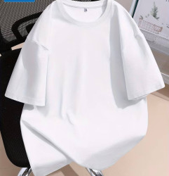 Футболка жіноча базова оверсайз, бавовна (р. 5XL, 6XL, 7XL) №412580