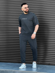 Костюм чоловічий, двохнитка, м. 10391 (р: M-L, L-XL, XL-XXL) №709849