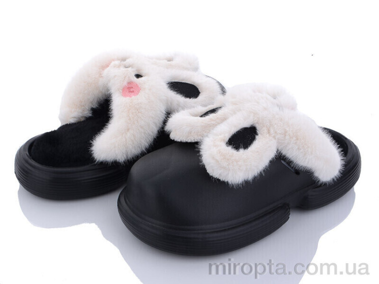 Капці 2336 black р: 36-41, в упаковці: 6 пар, купити тільки гуртом - 865016