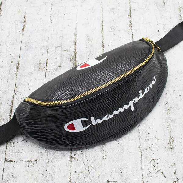 Сумка на пояс (Бананка) “Champion” Чорна м.7155  (р. 32х16 см) в упаковці 12 штук №754019 - Amsterdam HR277