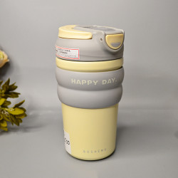 Термостакан Happy Day Колір: Білий м.BW1899 (Об'єм: 450мл) №757047
