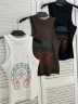 Майка жіноча "2299" рубчик (р: one size) 3 кольори, в упаковці 5 шт. №385982 - Mercury SE927