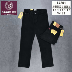 Джинси чоловічі, джинс, м.L7201 (розміри: 29-38), в упаковці 8 штук №346636