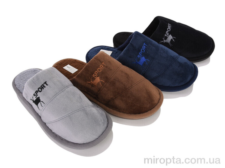 Капці L1900 mix р: 42-47, в упаковці: 12 пар, купити тільки гуртом - 1199906