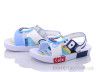 Сандалі 11401 blue-red р: 21-24, в упаковці: 5 пар, купити тільки гуртом - 644951