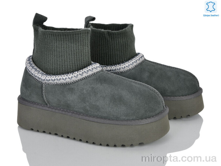 Уги 8303-5 шкіра р: 36-41, в упаковці: 6 пар, купити тільки гуртом - 1215811