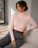 Гольф жіночий базовий з ефектом кашеміру, 70% cotton, 30% elastane м. 0202 (р: 42-46) №830403 - 