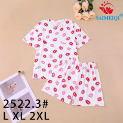 Піжама жіноча  м.2522.3 (р.L-2XL)  в упаковці 3 штуки №753761