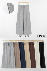 Штани жіночі, трикотаж, м.F193 (р. M-XL ), мікс кольорів, в упаковці 20 штук №338859