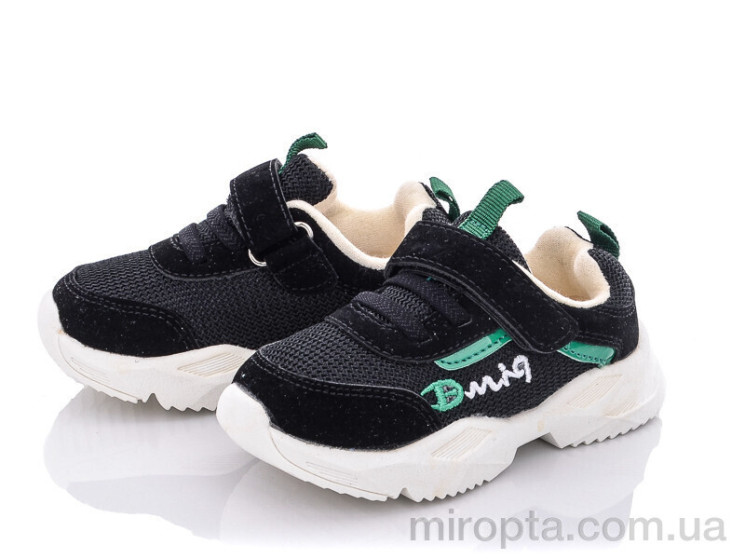 Кросівки W957 black р: 22-26, в упаковці: 10 пар, купити тільки гуртом - 759913
