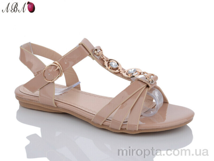 Босоніжки 525 beige р: 36-41, в упаковці: 8 пар, купити тільки гуртом - 942242