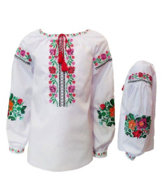 Вишиванка дитяча (розміри: зріст 122-146) в упаковці 5 штук №305001