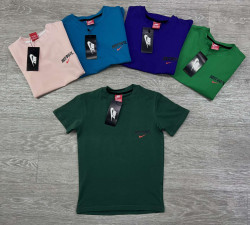 Футболка дитяча Nike "272-1" (р: 4-8 років) 5 кольорів, в упаковці 5 шт. №368205