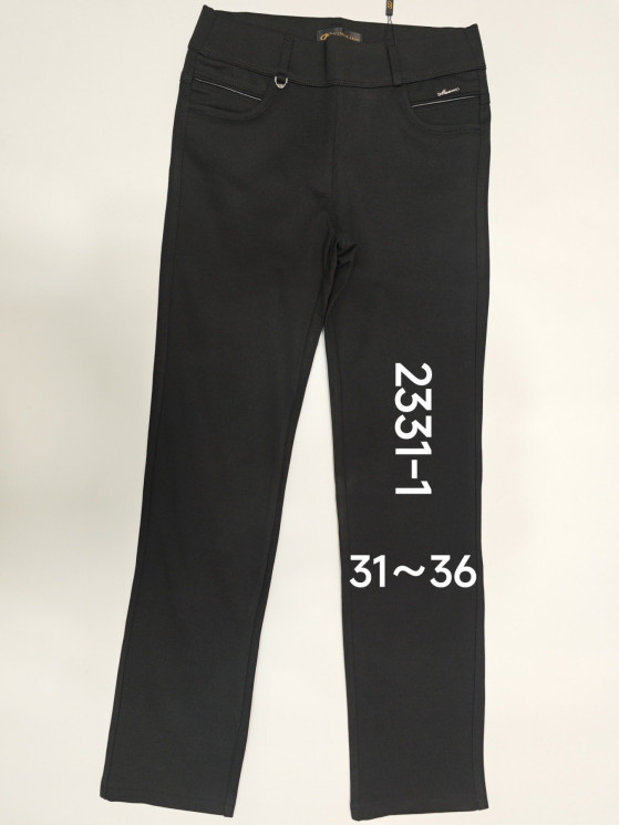 Брюки жіночі "2331-1" (р: 31-36) в упаковці 6 шт №157314 - Mixmoda Bg 5255