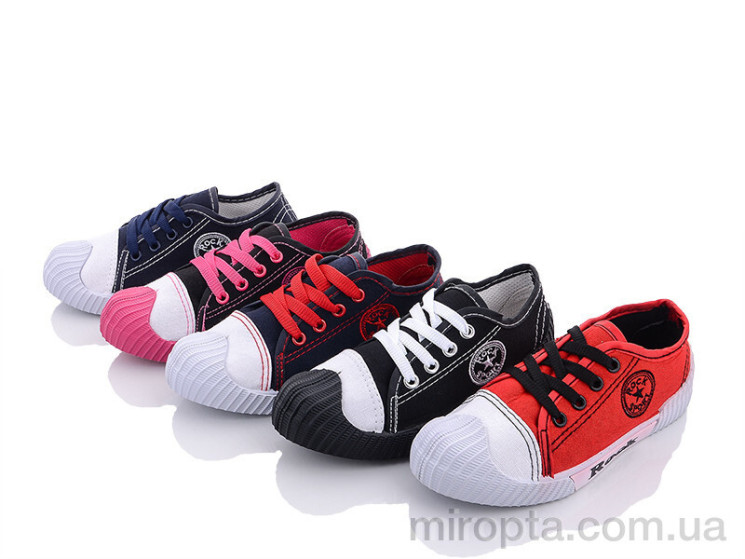 Кеди OB3984 mix р: 31-36, в упаковці: 30 пар, купити тільки гуртом - 625333
