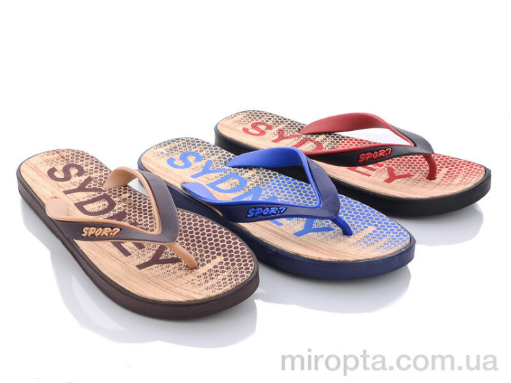 Шльопанці 870-5 mix р: 40-45, в упаковці: 24 пар, купити тільки гуртом - 478546