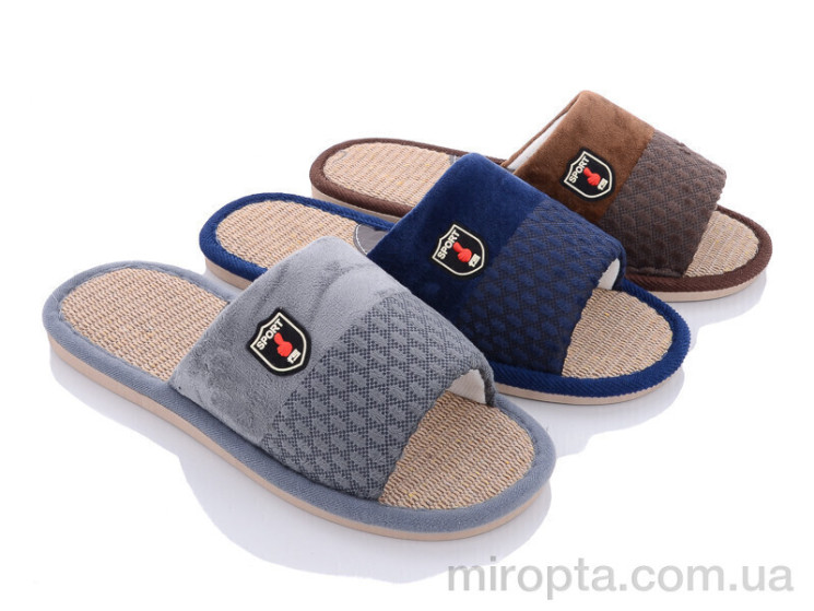 Капці L116 mix р: 40-45, в упаковці: 12 пар, купити тільки гуртом - 796493