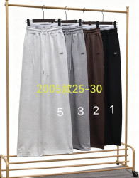 Спортивні штани жіночі "2005" (р: 25-30) 4 кольори, в упаковці 6 шт. №380304