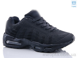 Кросівки W062 black р: 37-41, в упаковці: 8 пар, купити тільки гуртом
