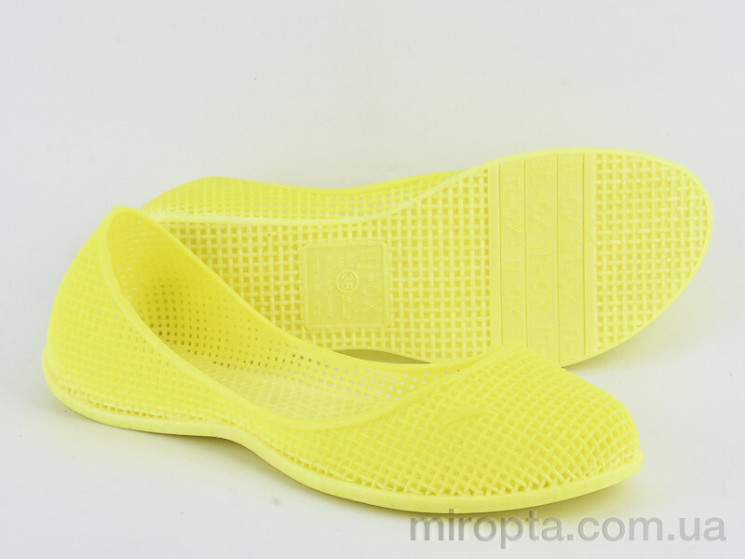 Балетки T120 yellow р: 36-40, в упаковці: 12 пар, купити тільки гуртом - 357522