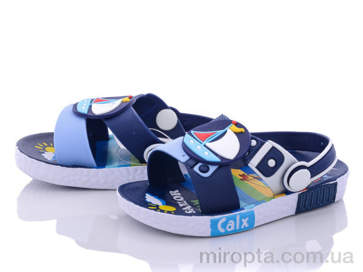 Сандалі 11401 blue-blue р: 21-24, в упаковці: 5 пар, купити тільки гуртом - 644952