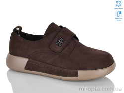 Туфлі 002 brown р: 36-41, в упаковці: 8 пар, купити тільки гуртом