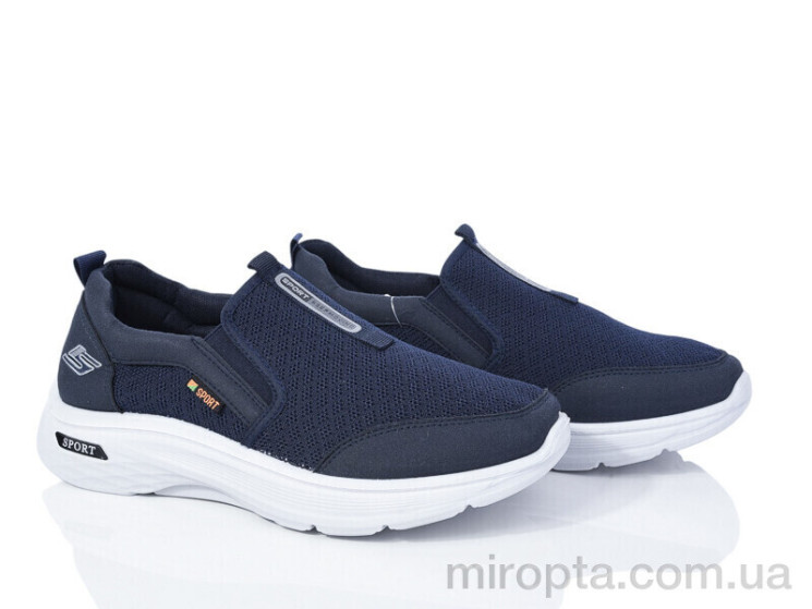 Кросівки 45-104 navy р: 40-45, в упаковці: 8 пар, купити тільки гуртом - 955517