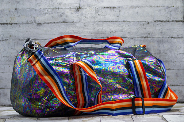 Спортивна сумка "Disco style", м.8847, (Розмір: 42х22х22 см), 3 кольора, №751357 - Amsterdam HR277