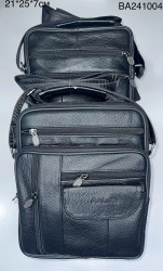 Сумка чоловіча, натуральна шкіра, м.BA241004 (Розмір: 21*25*7 см) №325279