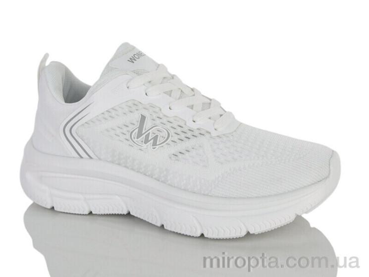 Кросівки 24-159 white р: 36-41, в упаковці: 8 пар, купити тільки гуртом - 1178138
