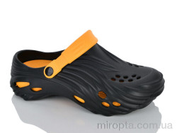 Крокси A101 black-yellow р: 40-45, в упаковці: 12 пар, купити тільки гуртом