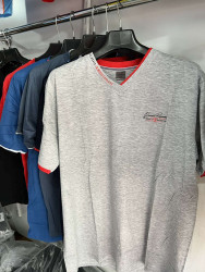Футболка чоловіча, трикотаж (р. XL-3XL ), мікс кольорів, в упаковці 5 штук №325657
