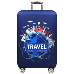 Чохол на валізу  Travel  м.25-16 (розмір S)  Колір: Синій №753279