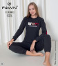 Домашній костюм жіночий, інтерлок, м.3105 (р. M, L, XL ), 4 кольори, в упаковці 3 штуки №321400 - 