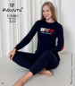 Домашній костюм жіночий, інтерлок, м.3105 (р. M, L, XL ), 4 кольори, в упаковці 3 штуки №321400 - 