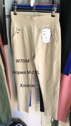Лосини жіночі (Розмір: M-2XL) жіночі бавовна "W703" в упаковці 8 штук №814482