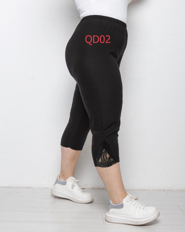 Бриджі жіночі, трикотаж, м.QD02 (р. 3XL-6XL ), в упаковці 10 штук №328650 - Iris BG/PO436
