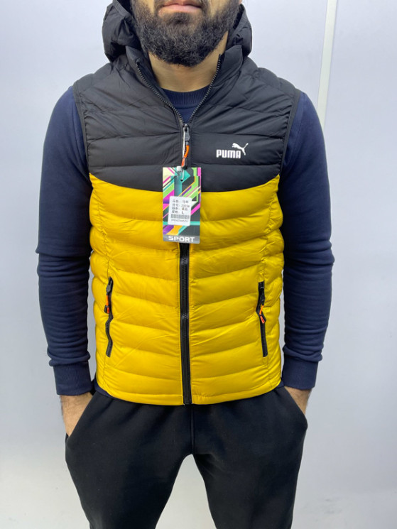 Жилетка Sport р L-4XL Чоловіча R838 yellow - Rassul SE935