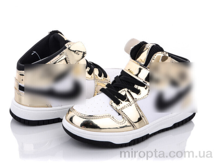 Кросівки Y80-0330B gold р: 32-37, в упаковці: 6 пар, купити тільки гуртом - 714531