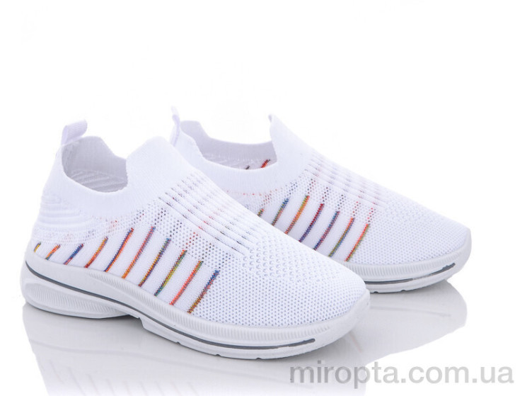 Кросівки 45-92 white р: 31-36, в упаковці: 8 пар, купити тільки гуртом - 763947