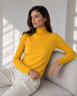 Гольф жіночий базовий з ефектом кашеміру, 70% cotton, 30% elastane м. 0202 (р: 42-46) №830405 - 