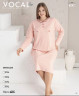 Туніка жіноча "6647", інтерлок (р. 2XL,3XL,4XL,5XL), 4 кольори, в упаковці 4 шт. №306430 - Belio HR1840