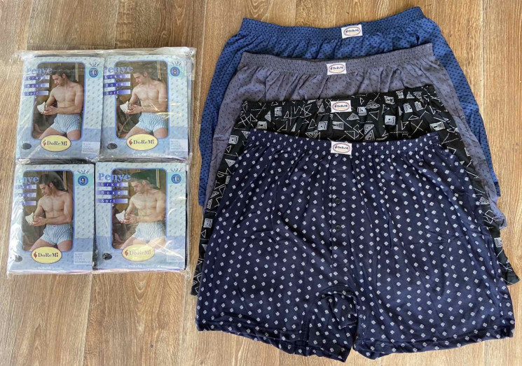 Труси чоловічі, котон (розмір: 8XL-9XL-10XL), в упаковці 12 шт. №315229 - VanKiey 434