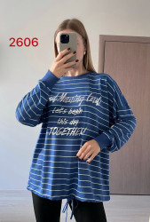 Батник жіночий, двунитка, м.2606 (розмір: 48-50,52-54), 2 кольори, в упаковці 2 штуки №341063