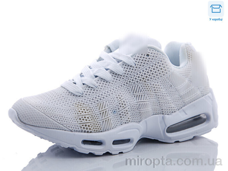 Кросівки W062 white р: 37-41, в упаковці: 8 пар, купити тільки гуртом - 292079