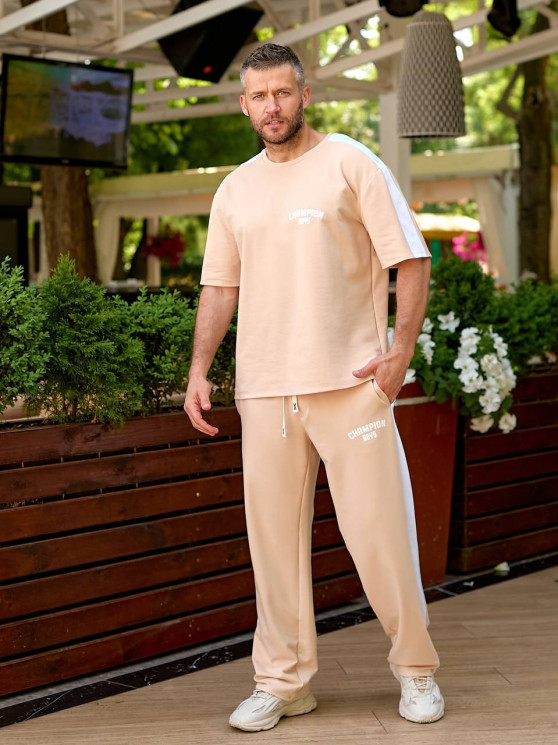 Костюм чоловічий, турецька двонитка м.№4413-15586 (р: 46-48 (s-m), 50-52 (l-xl), 54-56 (2xl-3xl)) №812431 - 